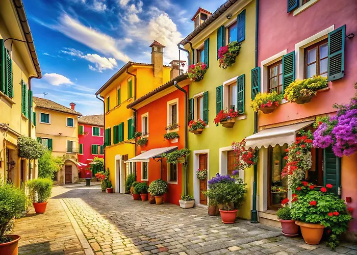 Modern Flat With Balcony In *